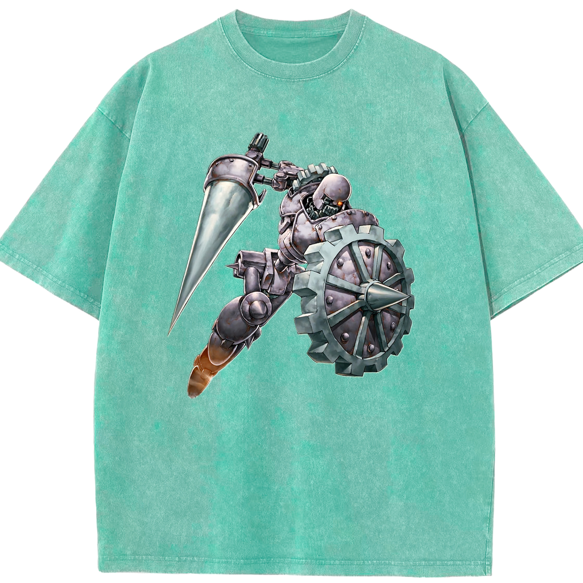 （画像用） 遊☆戯☆王 Yu-Gi-Oh! 綿100% ヴィンテージ風 半袖Tシャツ（フロントプリント）